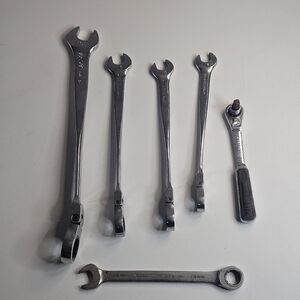 Gearwrench Ratchet LOT: Flex Head/Cross Force/ Standard